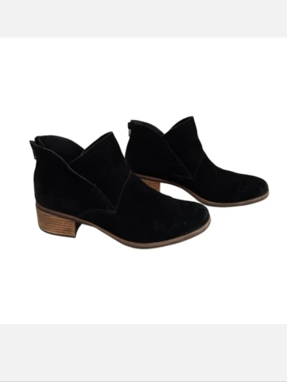 Kork-Ease RYDER Suede Ankle Boots in Black